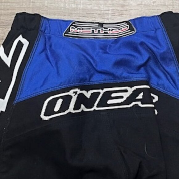 O’Neal Method MX Motorcycle ATV Riding Pants Red & Blue Inner Pads EUC Size  28 - Picture 3 of 12